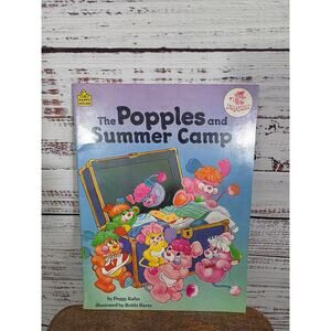 VTG 1987 Random House The Popples and Summer Camp Children's Paperback